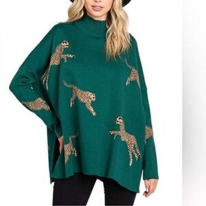 Entro On The Catwalk Sweater - Hunter
Green
